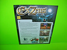 Tsunami EX ZEUS 2002 Original NOS Video Arcade Game Promo Sales Flyer TSUMO picture