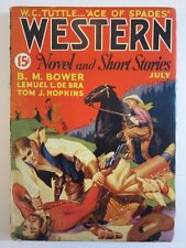 Western Novels and Short Stories Pulp Vol. 1 #4, July 1934 GD picture