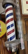 Vintage William Marvy Barber Pole Electric Light Model 405 Will Ship picture