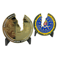 CL4-17 Busted Challenge Coin Financial Crime Task Force CryptoCurrency FBI JTTF picture