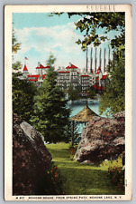 Mohonk House from Spring Path Mohonk Lake Marbletown NY New York Postcard picture