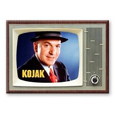 KOJAK Telly Savalas TV Show Classic TV 3.5 inches x 2.5 inches FRIDGE MAGNET picture