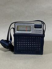 Vtg Panasonic FM-AM Transistor Solid State Radio Black Model R-618 Untested picture