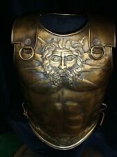 18 Gauge Brass Medieval Roman Cuirass Armor Knight Reenactment Breastplate gift picture