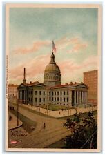 c1905's Court House Exterior Roadside Scene St. Louis Missouri MO Tuck Postcard picture