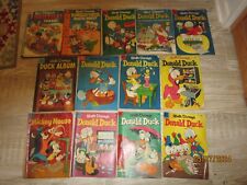 13 Dell Comic Walt Disney's 12 Donald Duck 1 Mickey Mouse Golden Age RARE Lot picture