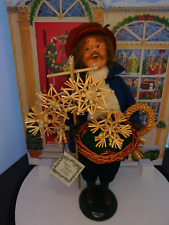 Byers' Choice 2006 The Cries of London Man Selling Straw Ornaments Signed & Tag picture