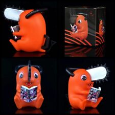 Chainsaw Man Cute Pochita Reading Figure Collection Boxed Toy Gifts Ornaments picture