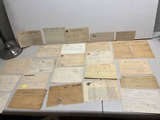 Vintage Railroad Communication Lot of 25 from 1900s picture