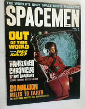 SPACEMEN #8 (Warren Magazine) -- 1964 -- Ray Bradbury Fahrenheit -- FN picture