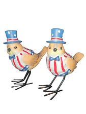 Patriotic Bird With Red White and Blue Suit and Hat  picture