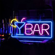 Leburry Neon Bar Signs - LED Bar Sign Made of Premium Acrylic - Glowing Neon ... picture