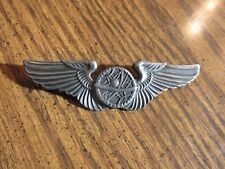 ww 2 US Army Air Force AAF NAVIGATOR  wing full size 3 inch Pin back sterling picture