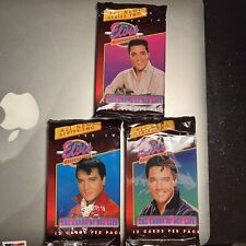 1992 Elvis Presley Series 2 Trading Cards Never Opened, 3 Sealed Packs picture
