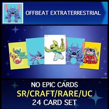 OFFBEAT EXTRATERRESTRIAL-NO EPIC CARDS-24 CARD SET-TOPPS DISNEY COLLECT picture