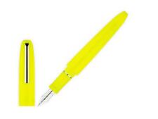 Scribo Piuma Fountain Pen in Art (Fluorescent Yellow) 14K Flexible Gold Nib - EF picture