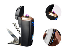 Dual Arc Lighter USB Rechargeable, multifunction uses picture