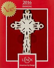 Lenox 2016 Snow Fantasies Cross Ornament picture