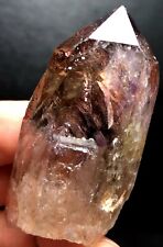 48g  WOW Super Seven Amethyst Quartz Crystal POINT Polished  U648 picture