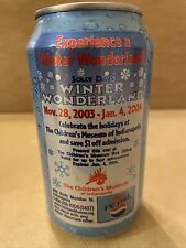 2003 Diet Pepsi Children's Museum of Indianapolis Jolly Days PT Alum soda can picture