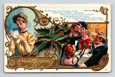 Cheating Husband Merry Christmas Greeting Postcard picture