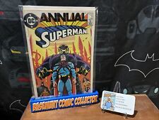 Superman Annual #11- Mid/ High Grade DC/1st Black Mercy Alan Moore-1985 Newstand picture