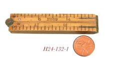 very clean 1 foot MINI STANLEY 69 RULE RULER tool boxwood brass picture