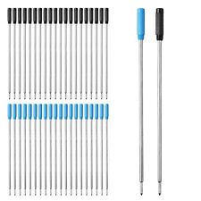 For Cross Pens,Medium Point ,Black/Blue Ink 20Pcs L:4.5 In Ballpoint Pen Refills picture