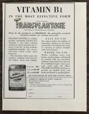 1940 Transplantone Plant Vitamins Hormones Print Ad From the Makers of Rootone picture