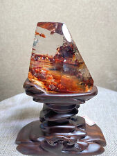 1.43lb Top Natural Colorful Ghost Phantom Quartz Crystal Mineral Specimen Reiki picture