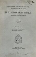 Vintage Original U.S. Magazine Rifle Manual Springfield 1903 Hardcover 1909 picture