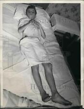 1946 Media Photo Infantile paralysis victim Phillip Bowers for prayer cure picture