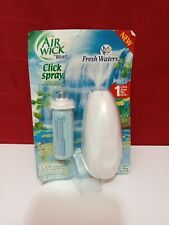 Air Wick Click Spray Bathroom Air Freshener Fresh Water Scent New NOS 2002 picture