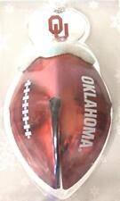 Topperscot NCAA Oklahoma Sooners Football Bell Ornament picture
