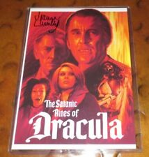 Joanna Lumley Jessica VanHelsing Satanic Rites Dracula signed autographed photo  picture
