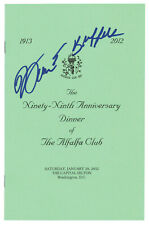 Warren Buffett Signed Program for D.C. Event Berkshire Hathaway PSA Autograph picture