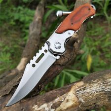 USA STOCK  Assisted Open Folding Pocket Knife EDC Multi-Tool W/ LED Lights picture