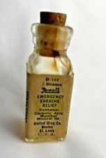 Vintage Medicine Cabinet Rexall Emergency Earache Relief United Drug Company picture