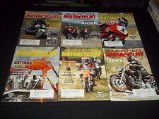 2005 AMERICAN MOTORCYCLIST MAGAZINE LOT OF 12 ISSUES - FAST BIKES - M 483 picture