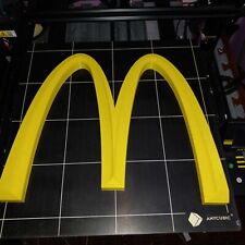 SALE McDonald’s Big “M” 3D Advertising Sign Golden Arch 12
