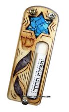 Star of David Car Mezuzah - Travelers Prayer Scroll - Protection- Made in Israel picture