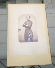 General Daniel Sickles Cabinet Size photograph - RARE cdv image- wartime pose picture