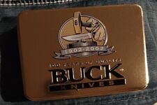 Vintage Buck 100 Years Anniversary Limited Production 112 Folder In Tin Box picture