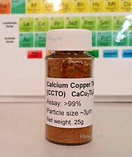 Calcium Copper Titanium Oxide (CCTO) CaCu3Ti4O12 Titanate High Dielectric  picture