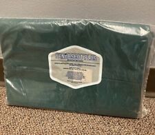 Vintage Penobscot Plus Green King Flat Sheet in Sealed Package picture