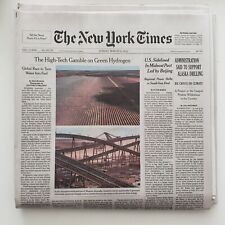 THE NEW YORK TIMES SUNDAY MARCH 12, 2023 Green Hydrogen Alaska Drilling Unread picture
