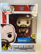 WWE Walmart Exclusive Bam Bam Bigelow Funko Pop Vinyl Glow In The Dark #119 picture