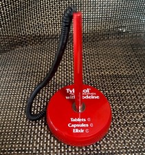 Vintage Tylenol Codeine Pen With Base Doc Office Sales Display picture