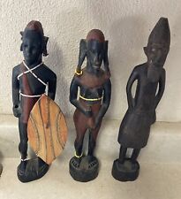 Vintage African Tribal Hand Carven Sculptures  picture