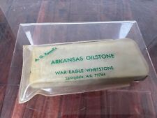 Vintage Russell's War Eagle Whetstone Arkansas Oilstone 1.5
